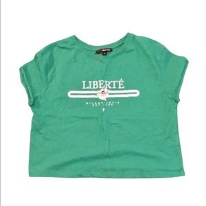 TALLY WEIJL cropped T. NWOT